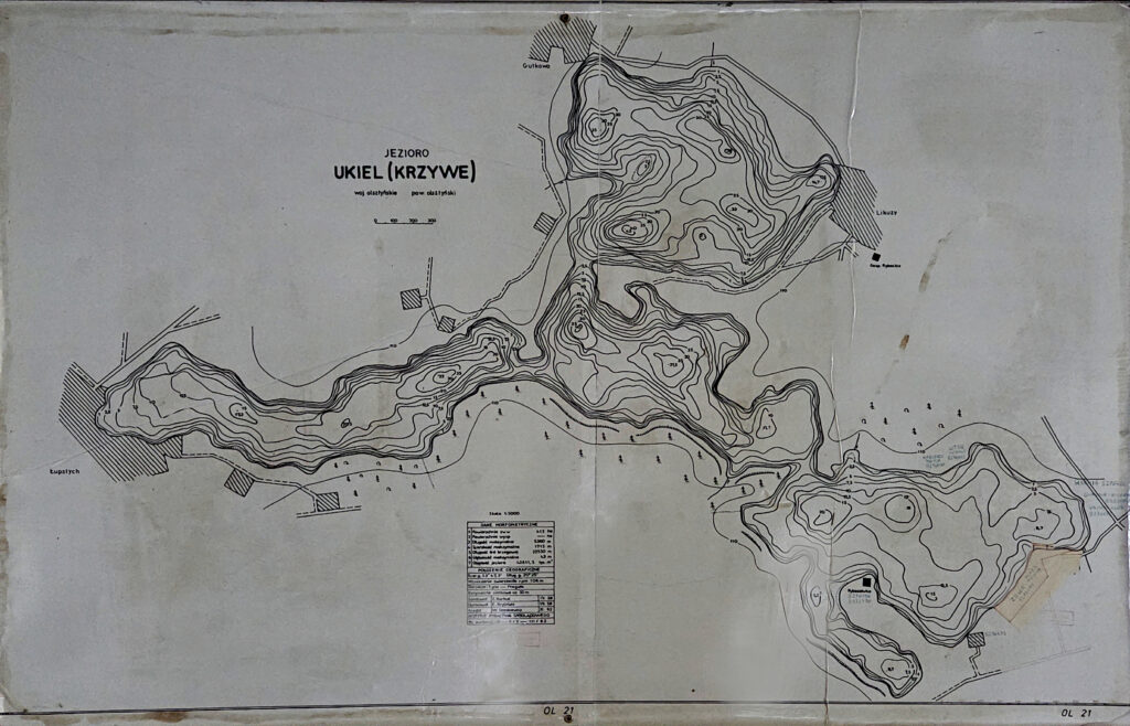 Ukiel stara mapa